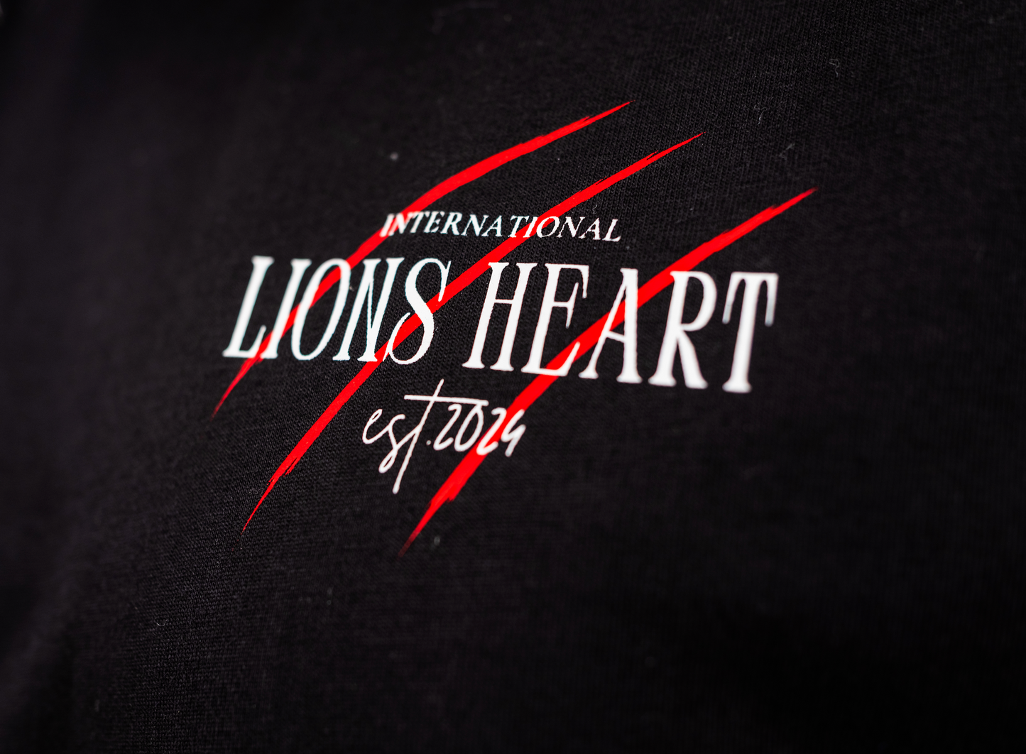 LIONS HEART “UNSTOPPABLE” Sleeveless Tee – Black